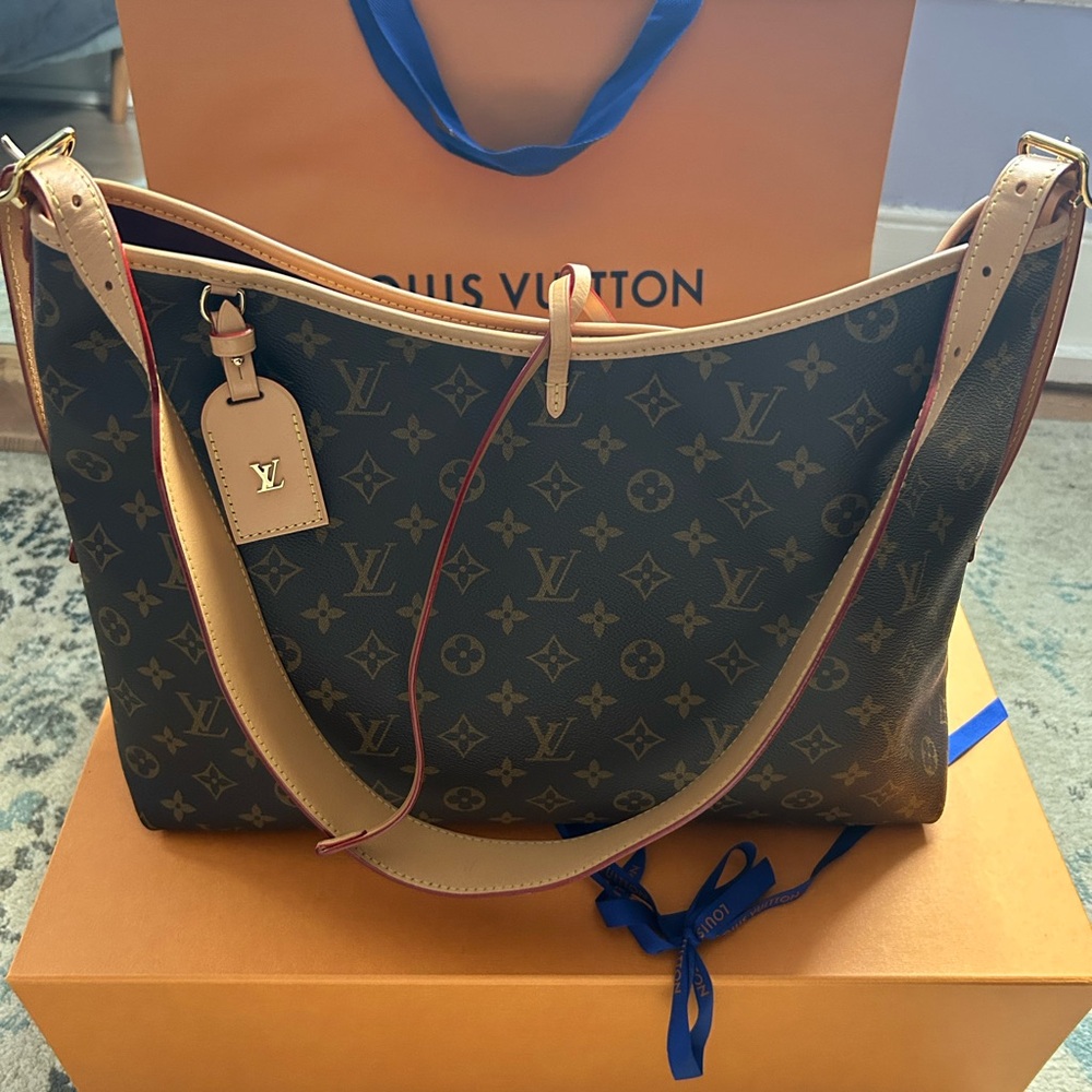 TRADE     AUTHENTIC Louis Vuitton Carry All MM - Picture 5 of 10